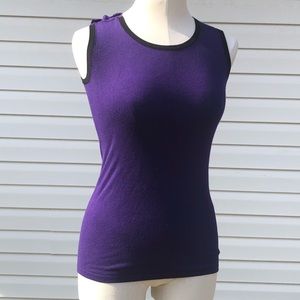 Elhoffer Design Essentials XS Purple Tank Top